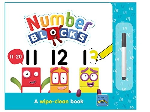 Numberblocks 11-20: A Wipe-Clean Book [Board book]