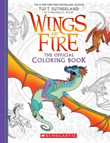 Official Wings of Fire Coloring Book (Wings of Fire)