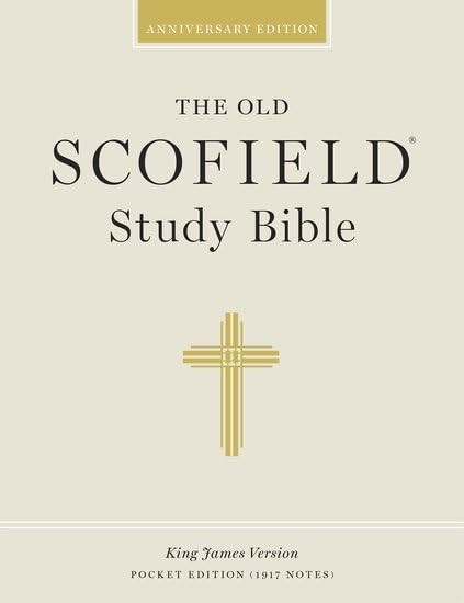 The Old ScofieldRG Study Bible, KJV, Pocket Edition