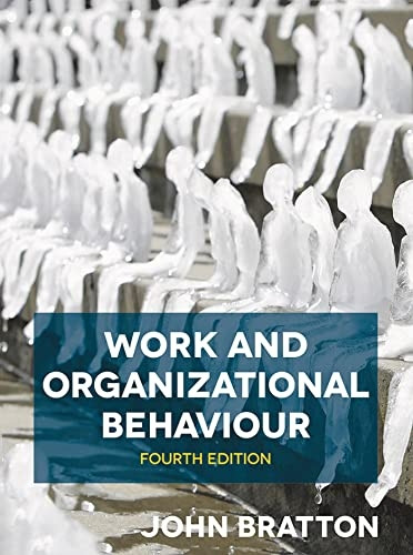Work and Organisational Behaviour