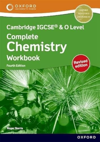 Cambridge IGCSE & O Level Complete Chemistry: Workbook Fourth Edition