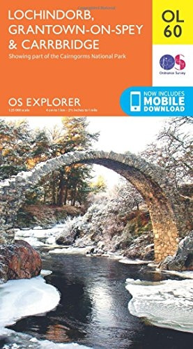 OS Explorer OL60 Lochindorb, Grantown-on-Spey & Carrbridge (OS Explorer Map)