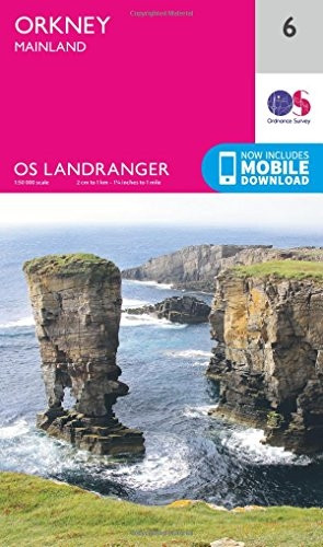 Landranger (6) Orkney  Mainland (OS Landranger Map)