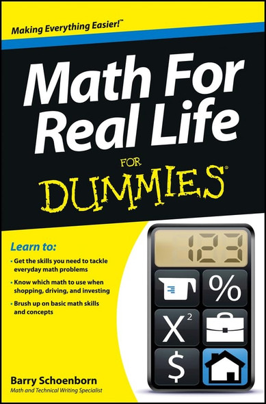 Math for Real Life For Dummies (For Dummies (Lifestyles Paperback))