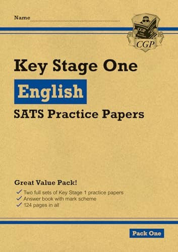 New KS1 English SATS Practice Papers: Pack 1 (for the tests in 2019)