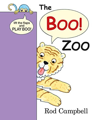 The Boo Zoo: A Peekaboo Lift the Flap Book [Board book]