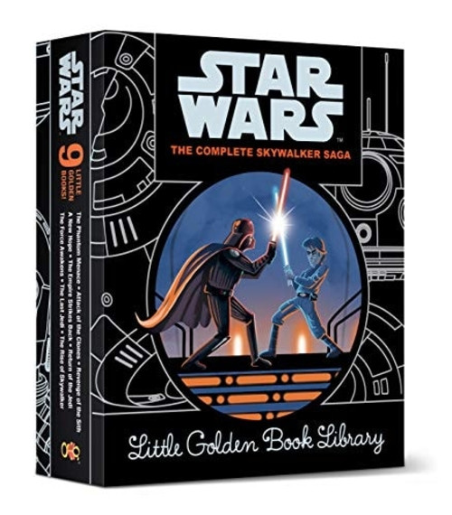 The Complete Skywalker Saga: Little Golden Book Library (Star Wars) (Little Golden Book)