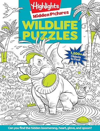 Favorite Wildlife Puzzles (Highlights Hidden Pictures)