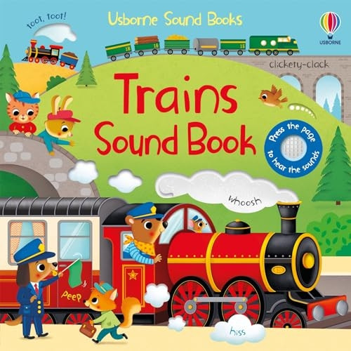 Trains Sound Book (Sound Books) [Board book]