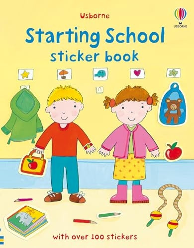 Starting School Sticker Book: Over 100 stickers