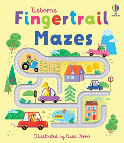 Fingertrail Mazes (Fingertrails) [Board book]