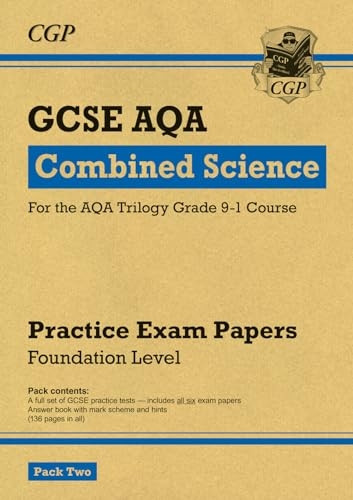 New Grade 9-1 GCSE CombinedScience AQA Practice Papers:Foundation Pack 2