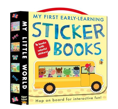 My First Early-Learning Sticker Books: Boxed Set