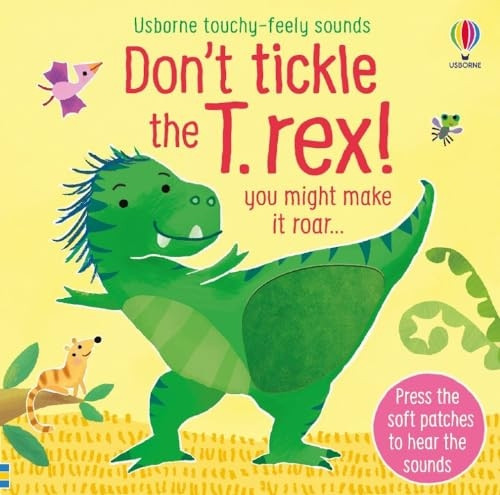 Don't tickle the T. rex! (Touchy-feely sound books) [Board book]