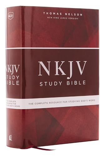 NKJV Study Bible, Hardcover, Comfort Print: The Complete Resource for Studying God's Word