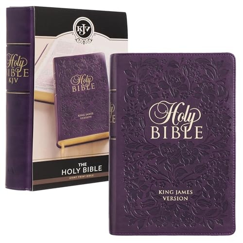 KJV Bible Giant Print Purple