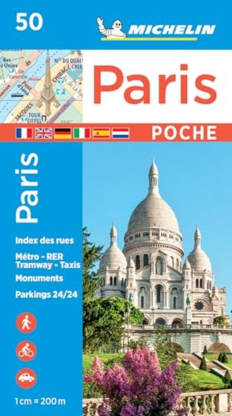 Michelin Paris Pocket Map 50 (Plan Poche)