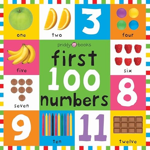First 100 Numbers (Bright Baby First 100 Board Bk)