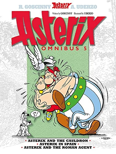 Asterix Omnibus 5: Asterix and the Cauldron, Asterix in Spain, Asterix and the Roman Agent