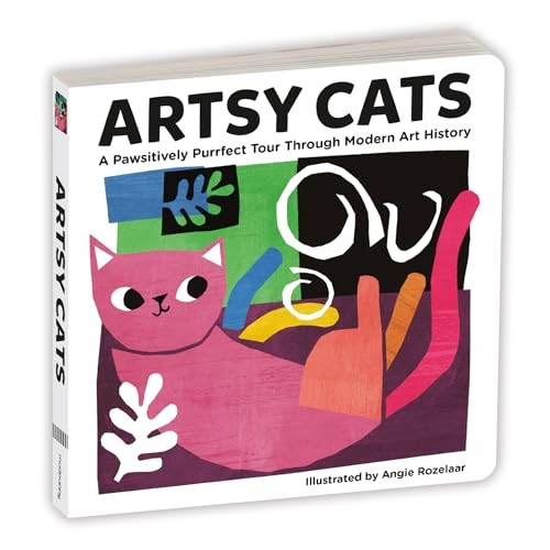 Artsy Cats Board Book (Artsy Cats) [Board book]