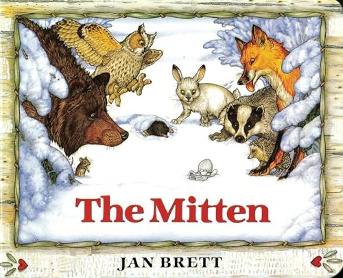 The Mitten: A Ukrainian Folktale [Board book]