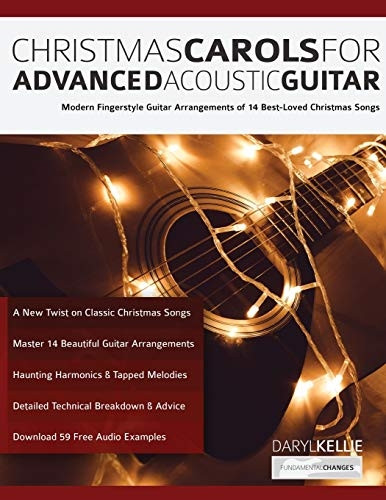 Christmas Carols For  - Advanced Acoustic Guitar