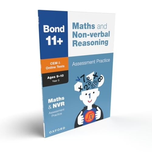 Bond 11+: Bond 11+ CEM Maths & Non-verbal Reasoning Assessment Practice 9-10 Years (Bond 11+)