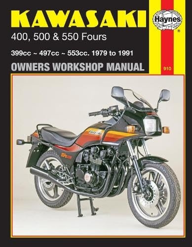 Haynes Kawasaki 400, 500, and 550 Fours Owners Workshop Manual, 1979-1991