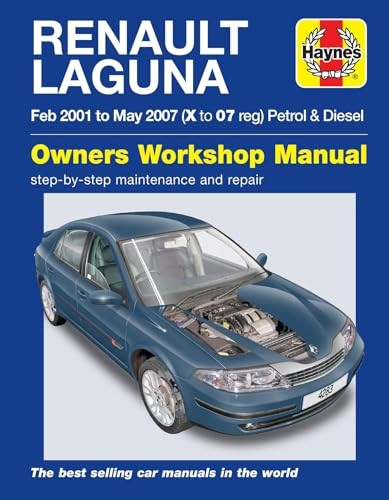 Renault Laguna Petrol and Diesel Owners Workshop Manual 2001-2005