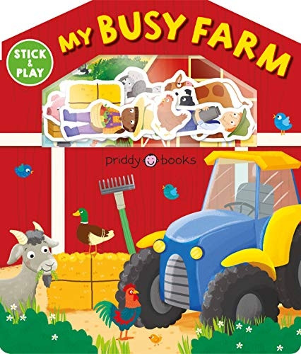 My Busy Farm: Magic Sticker Play & Learn (Magic Sticker Play & Learn) [Board book]