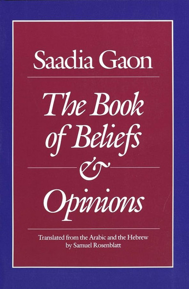 The Book of Beliefs and Opinions