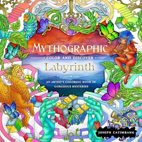 Mythographic Color and Discover: Labyrinth: An Artist's Coloring Book of Gorgeous Mysteries (Mythographic)