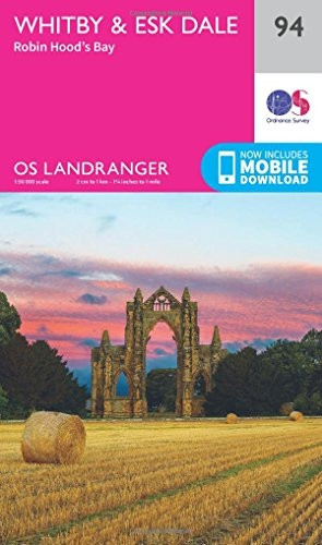 Landranger (94) Whitby, Esk Dale & Robin Hood's Bay (OS Landranger Map)