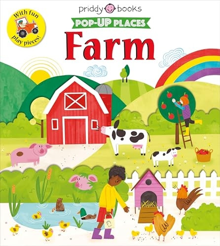 Pop Up Places Farm [Board book]
