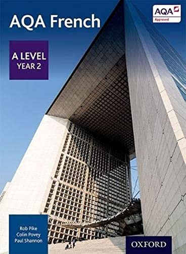 AQA A Level Year 2 French-Student Book