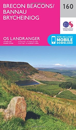 Landranger (160) Brecon Beacons (OS Landranger Map)