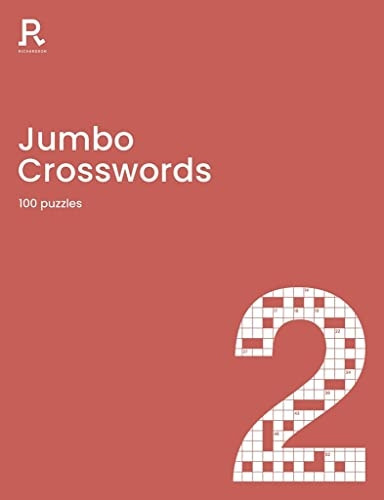 Jumbo Crosswords Book 2: a crossword book for adults containing 100 large puzzles