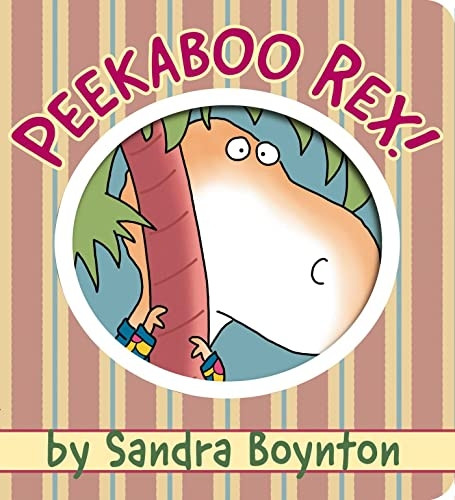 Peekaboo Rex! (Boynton on Board) [Board book]