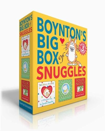 Boynton's Big Box of Snuggles (Boxed Set): Snuggle Puppy!; Belly Button Book!; Your Nose! [Board book]