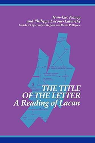 The Title of the Letter: A Reading of Lacan