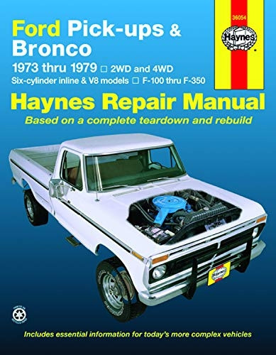 Ford Pickups and Bronco, 1973-1979