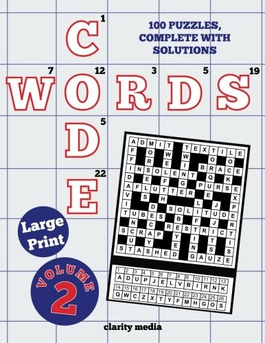 Large Print Code Words Volume 2