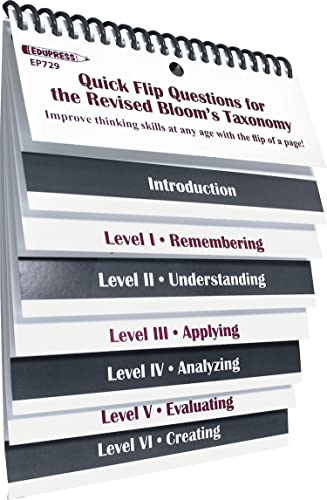 Quick Flip Questions for the Revised Bloom Taxonomy