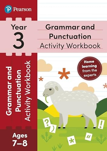 Pearson Learn at Home  - Grammar & Punctuation  - Activity Workbook Year 3