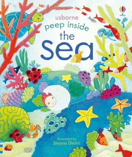 Peep Inside The Sea (PeepInside) [Board book]