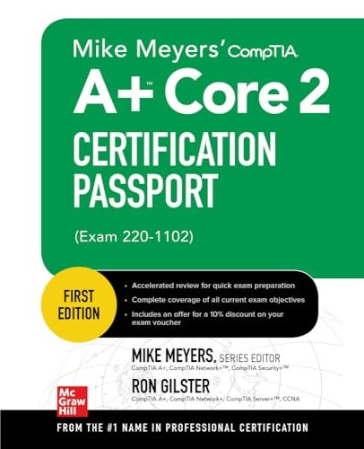Mike Meyers' Comptia A+ Core 2 Certification Passport (Exam 220-1102)