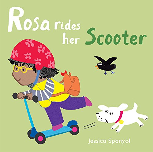 Rosa Rides her Scooter (All About Rosa) [Board book]