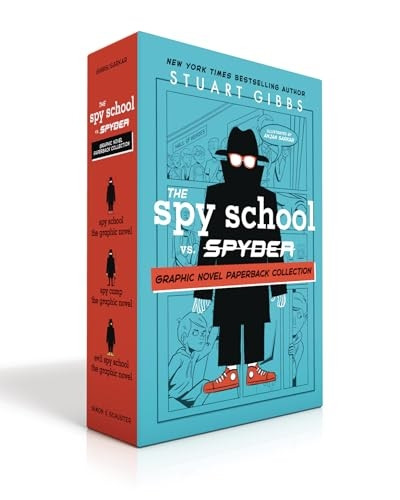 The Spy School vs. Spyder Graphic Novel Paperback Collection (Boxed Set): Spy School the Graphic Novel; Spy Camp the Graphic Novel; Evil Spy School the Graphic Novel (Spy School)