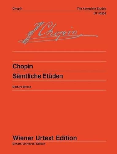 STUDIES OP 10 OP 25 & THREE NEW ETUDES L