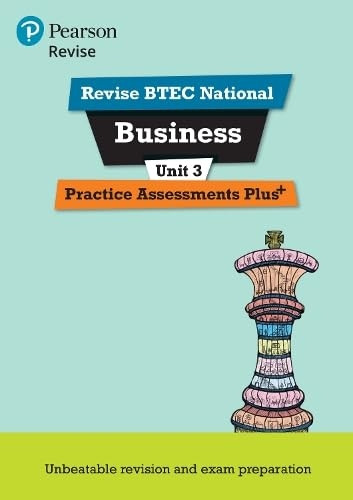 Revise BTEC National Business Unit 3 Practice Assessments Plus (REVISE BTEC Nationals in Business)